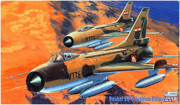 Су-7 Арабський варіант. Збірна модель літака в масштабі 1/72 MISTER CRAFT K-75, фото 1