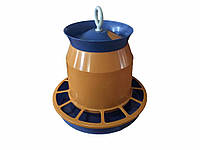 Кормушка бункерная пластиковая для птицы(кур, курчат, цыплят, перепелов, индюков, бройлеров, уток) на 3л.(в)