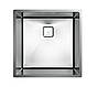 Мийка Fabiano Quadro 44 S/Steel (440*440) 1,20 мм під стільницю, фото 2