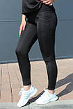 Лосини жіночі (чорні та сині)/Лосини з високою посадкою/Лосини мікродайвінг 482, фото 2