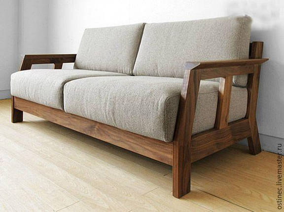 М'який диван "Гобс", дерев'яний диван, диван з дереваи, фото 2