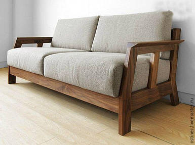 М'який диван "Гобс", дерев'яний диван, диван з дереваи