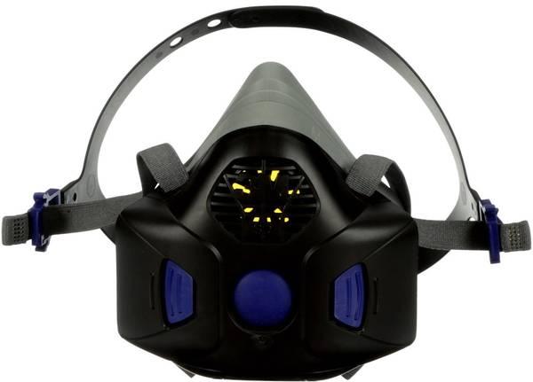 Напівмаска 3М HF-802SD Secure Click з розмовної мембраною, середній розмір, фото 1