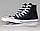 Кеди Converse All Star чорно-білі Високі 43 розмір (стелька 28 см), фото 7