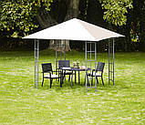 Тканинний павільйон (шатро) 3х3м білий (сталевий каркас + вологовідштовхувальний), фото 5