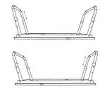 Столик пластиковий для ноутбука чорний buuba, фото 3