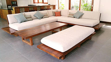 Комплект м'яких меблів "Стренч", дерев'яна меблі, м'які меблі дерев'яні, комплект дерев'яних меблів