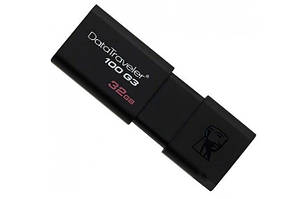 Флеш-пам`ять 32GB "Kingston" DT 100 G3 USB3.0 black №1719