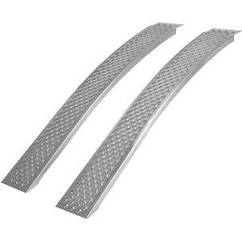 Апарель AL-KO Kober алюмінієва вигнута Compact 1500x215x30 мм (пара)