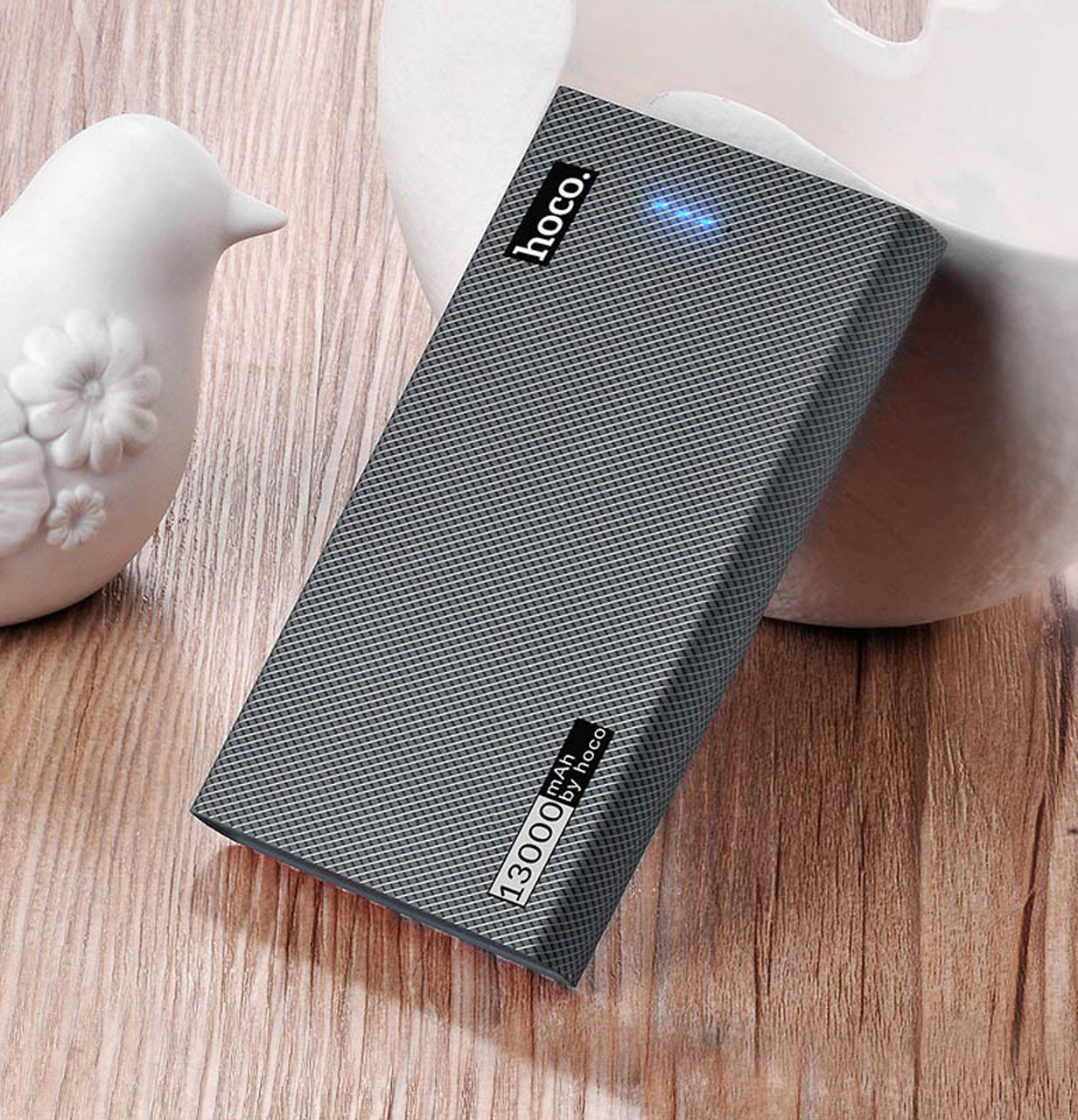 УМБ Power Bank Hoco B36 13000 mAh темно-сірий