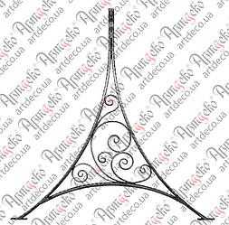 Кована ніжка для гойдалки 2000х1800х40х25 Арт: 68.010