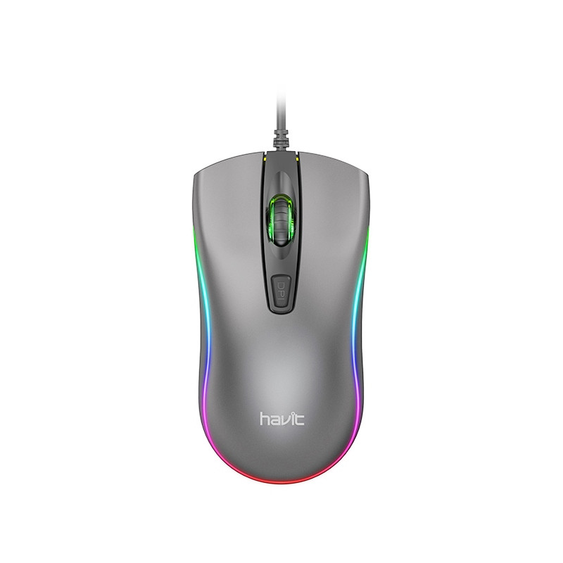 Миша дротова Havit HV-MS72, grey
