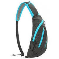 Рюкзак-сумка Naturehike Chest Bag 6 л NH23X008-K Black& Блакитний