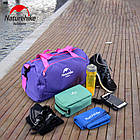 Сумка спортивная Naturehike Wet&Dry Bag 20 л NH16F020-L Блакитний, фото 4