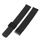 Браслет для годинника ZIZ з неіржавкої сталі (чорний)