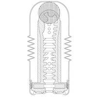 Чоловічий мастурбатор Tenga Rolling Head (Японія) aiw Якість, фото 3