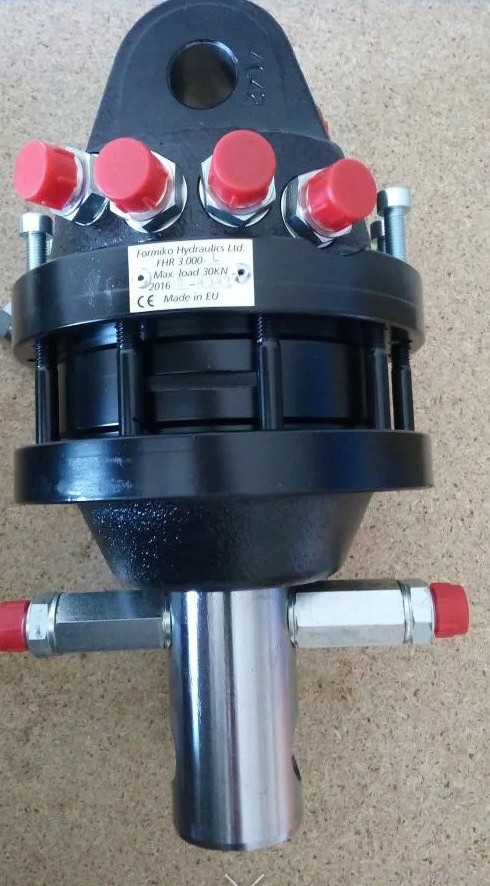 Ротатор гидравлический для грейфера манипулятора 3 тонны (под палец) FHR 3.000L Латвия FORMIKO Hydraulics - фото 5 - id-p426981758