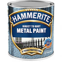 Краска для металла 3 в 1 Hammerite молотковая красная 0.75л