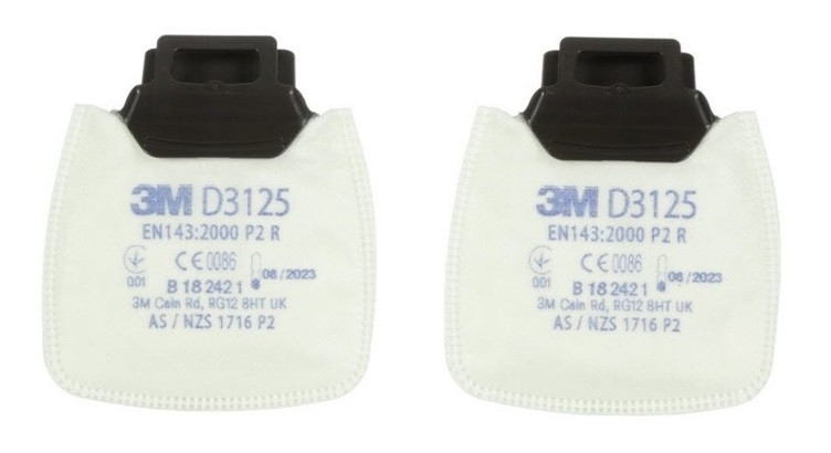 Фільтр 3М D3125 P2 R Secure Click, фото 1