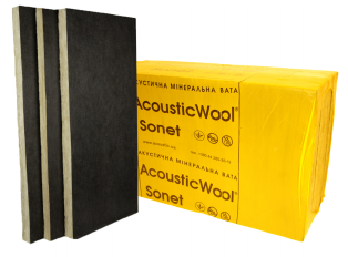 Акустична мінвата Acoustic Wool Sonet-P 50 мм
