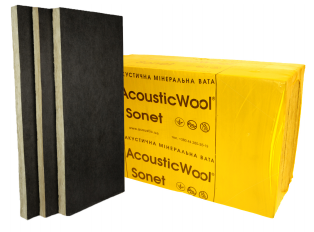 Акустическая минвата Acoustic Wool Sonet-P 50 мм - фото 1 - id-p160038216