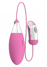 Віброяйцо Mae B Lovely Vibes Slim Shaped Soft Touch Stimulator Pink aiw Якість