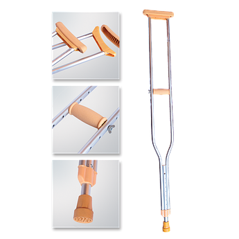 Милиця з пахвовою опорою Gamma GM925L (милиця)