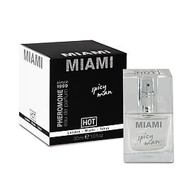 Парфуми з феромонами для чоловіків Hot Pheromone Parfum Miami, 30 мл aiw Якість