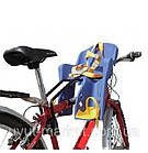 Дитяче велокрісло/велосипедне крісло переднеее на рамму до 15 кг TILLY T-812, фото 3