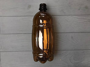 Пляшка ПЕТ бочонок 0.5 л. 28мм (коричневий) (200 шт)