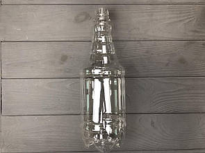 Пляшка ПЕТ граната 1л прозора (100 шт)