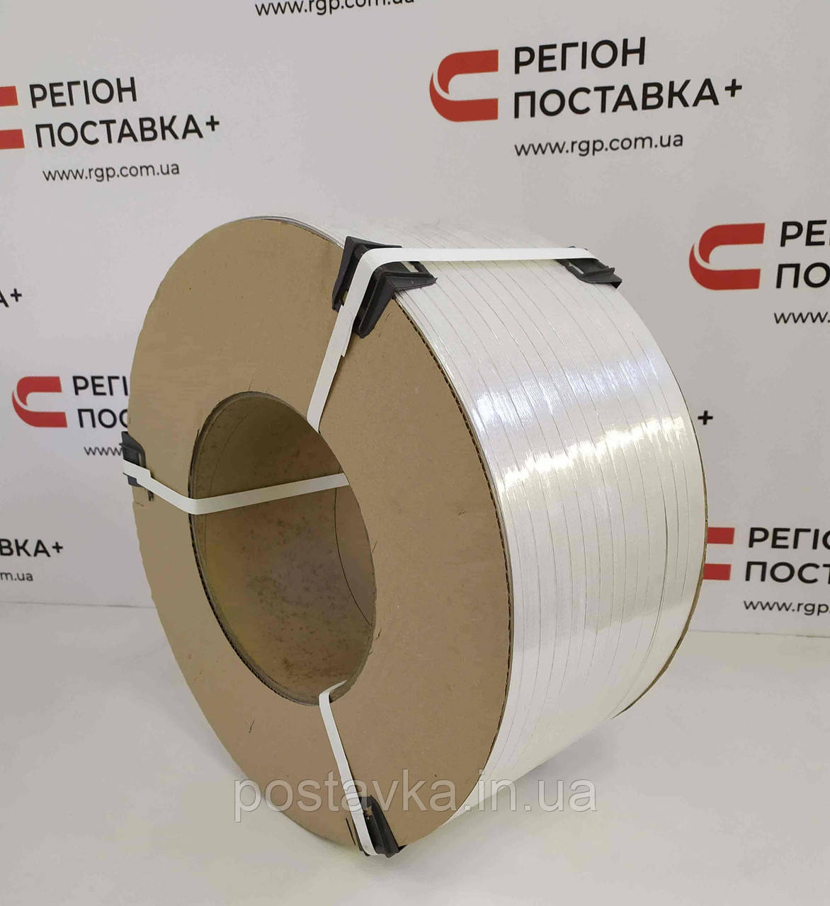 12*055 біла поліпропіленова стрічка