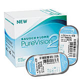 Контактні лінзи "Bausch & Lomb" Pure Vision 2 (1 міcяць) 1 шт., фото 4
