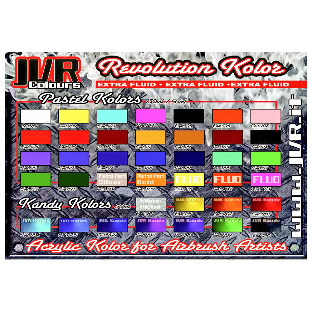 Непрозрачная серая краска Revolution Kolor #124 10 мл JVR 696124/10 - фото 3 - id-p1195004619