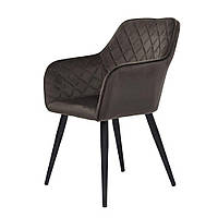 Antiba крісло сіро-коричневе (112610) ARM8058FA-VT15-DARK BROWN Antiba крісло сіро-коричневе (112610)