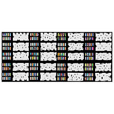 Набір трафаретів 20 шт. для nail art №6 Uairbrush 101-120, фото 4