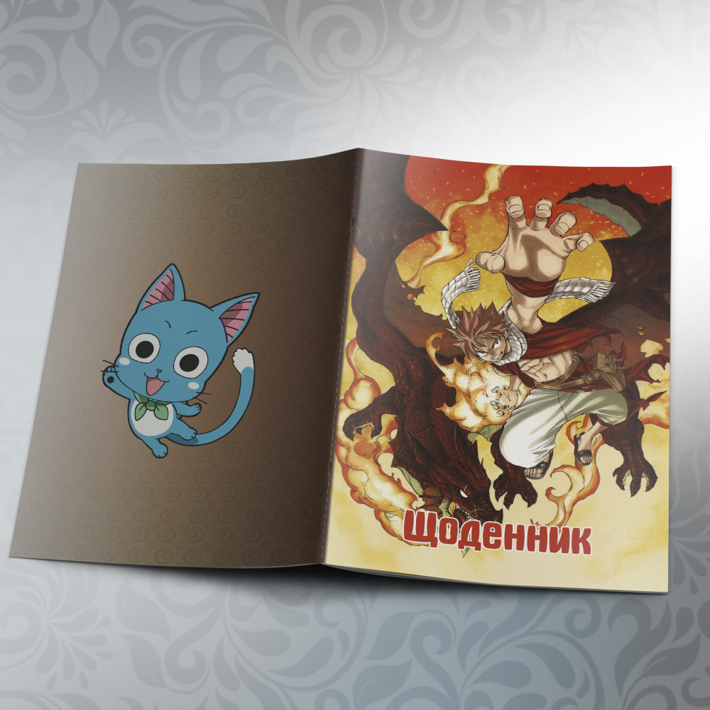 Щоденник шкільний м'який обкладинка Fairy Tail 39