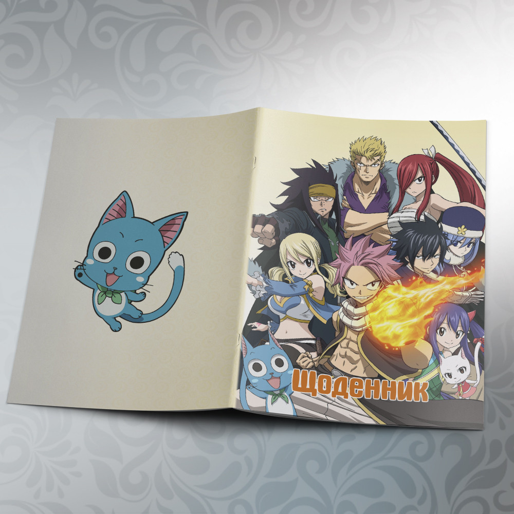 Щоденник шкільний м'який обкладинка Fairy Tail 46