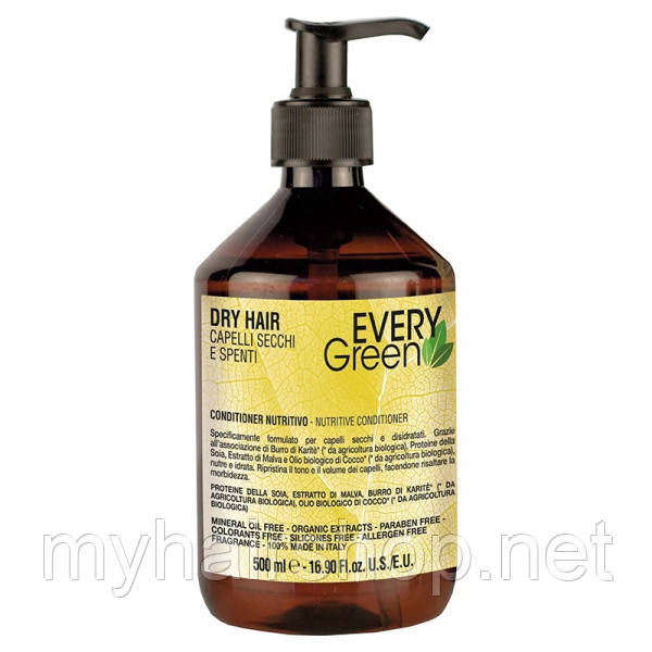 Кондиціонер для сухого волосся DIKSON Every Green Dry Hair Nutritive Conditioner 500 мл
