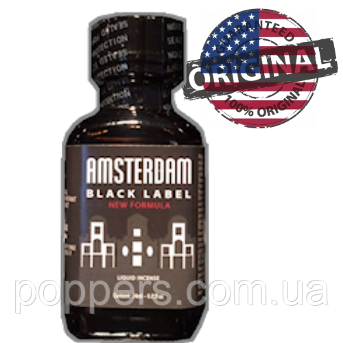 Попперс/Poppers Amsterdam BLACK LABEL 24ml США