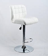 Барный стул Сохо SOHO BAR CH-BASE белый кожзам, стул визажиста