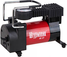 Компресор VITOL Штурмовик 100psi/12Amp/35л/прикур (шланг простий) (AC-27), (Vitol)