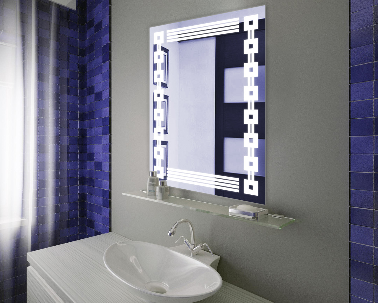 Дзеркало LED (60*80*2,5см) VZ-D10