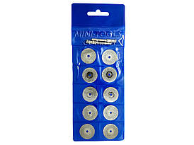 Набір дисків з алмазним напиленням 10шт Ø18мм. YDS Tools