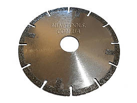 Диск відрізний сегментний (глибокий), алмазний 125х22х2.2 мм