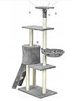 Когтеточка будиночок для кішок сіра 135 см Польща, фото 2