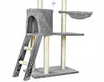 Когтеточка будиночок для кішок сіра 135 см Польща, фото 4