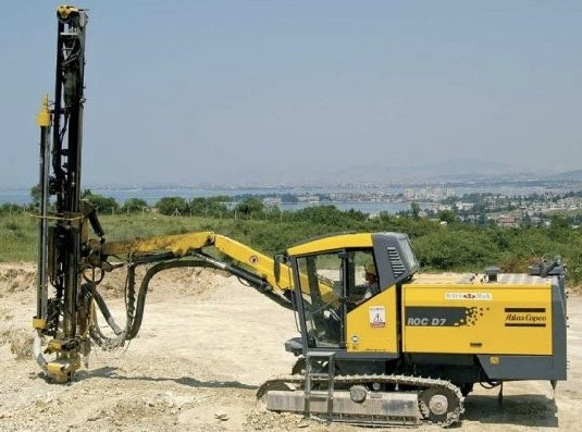 Бурова установка Atlas Copco ROC D7