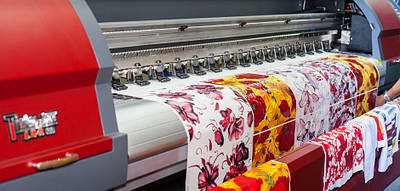 Друк на Тканини вініловий фотозон сольвентним чорнилом