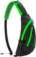 Рюкзак-сумка Naturehike Chest Bag 6 л NH23X008-K black/green